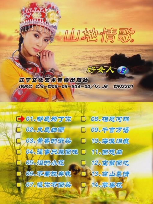 山地情歌 – 好女人版(花仙子)[碟2][KTV][DVD-ISO2.86GB]-蓝光演唱会资源网