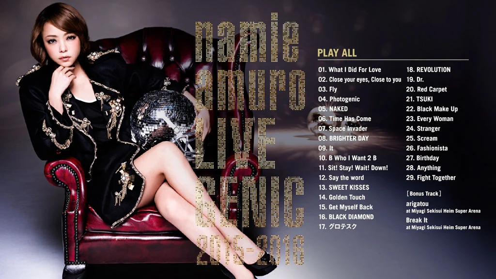 图片[2]-安室奈美惠 namie amuro LIVEGENIC 2015-2016《BDISO 31.4G》-蓝光演唱会资源网