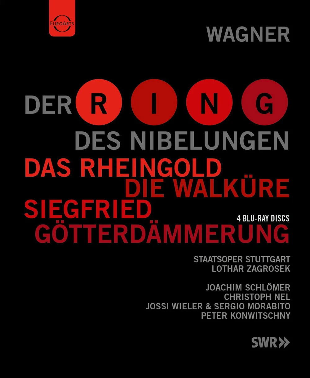 瓦格纳歌剧 尼布龙根的指环四部曲 Wagner Der Ring des Nibelungen.Staatsoper Stuttgart, Lothar Zagrosek 2014《BDMV 4BD 151G》-蓝光演唱会资源网