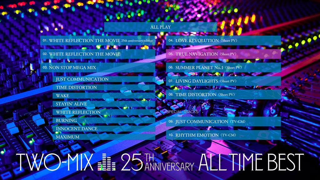 图片[2]-TWO-MIX 25th Anniversary ALL TIME BEST 付属BD 2021《BDMV 10.2GB》-蓝光演唱会资源网
