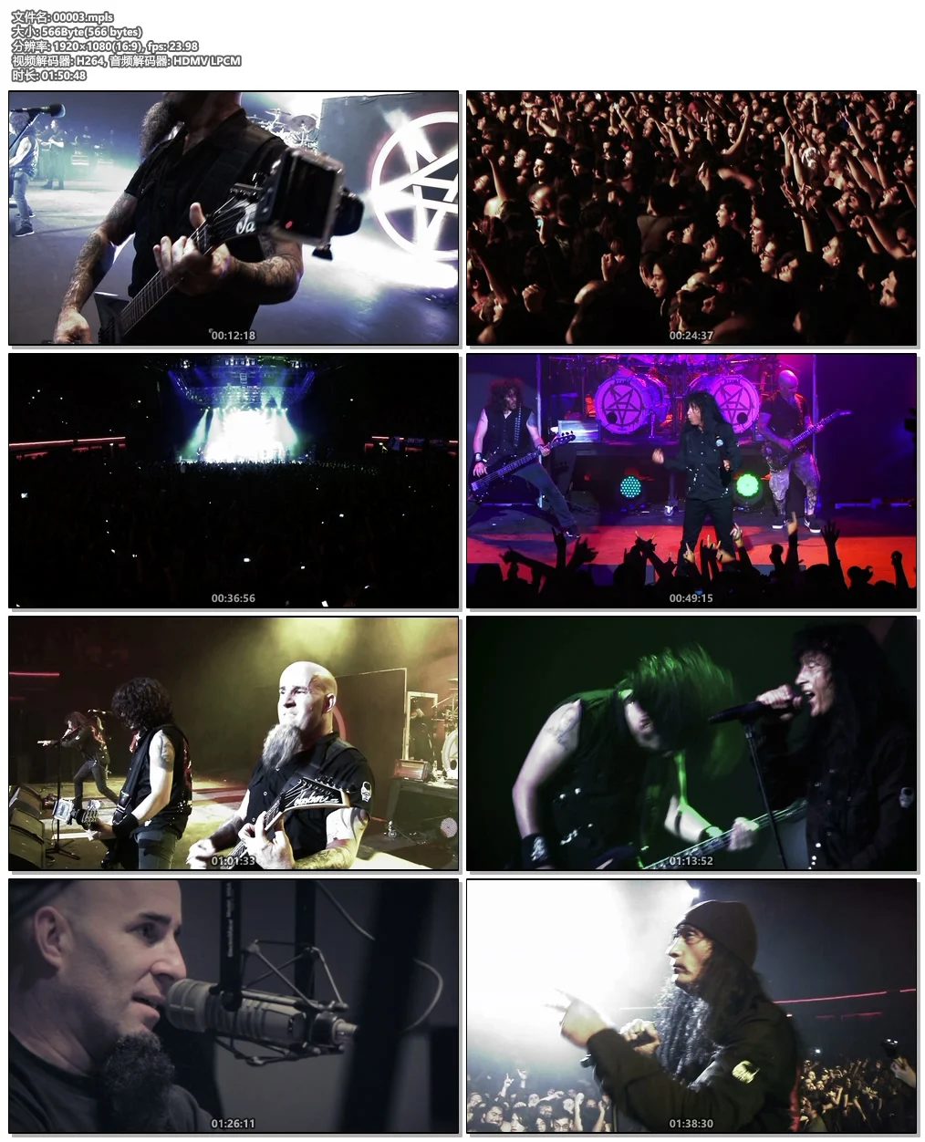 图片[6]-炭疽乐队 Anthrax – XL (MCMLXXXI – MMXXI) 2022《BDMV 33.9GB》-蓝光演唱会资源网