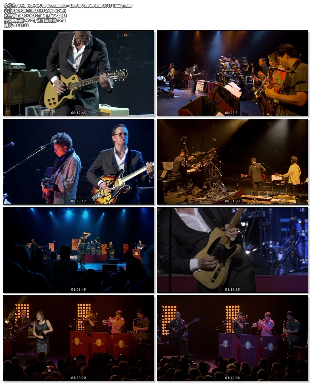 图片[5]-贝丝哈特(Beth Hart)乔•博纳马萨(Joe Bonamassa) – Live in Amsterdam《BDrip MKV 10.7G》-蓝光演唱会资源网