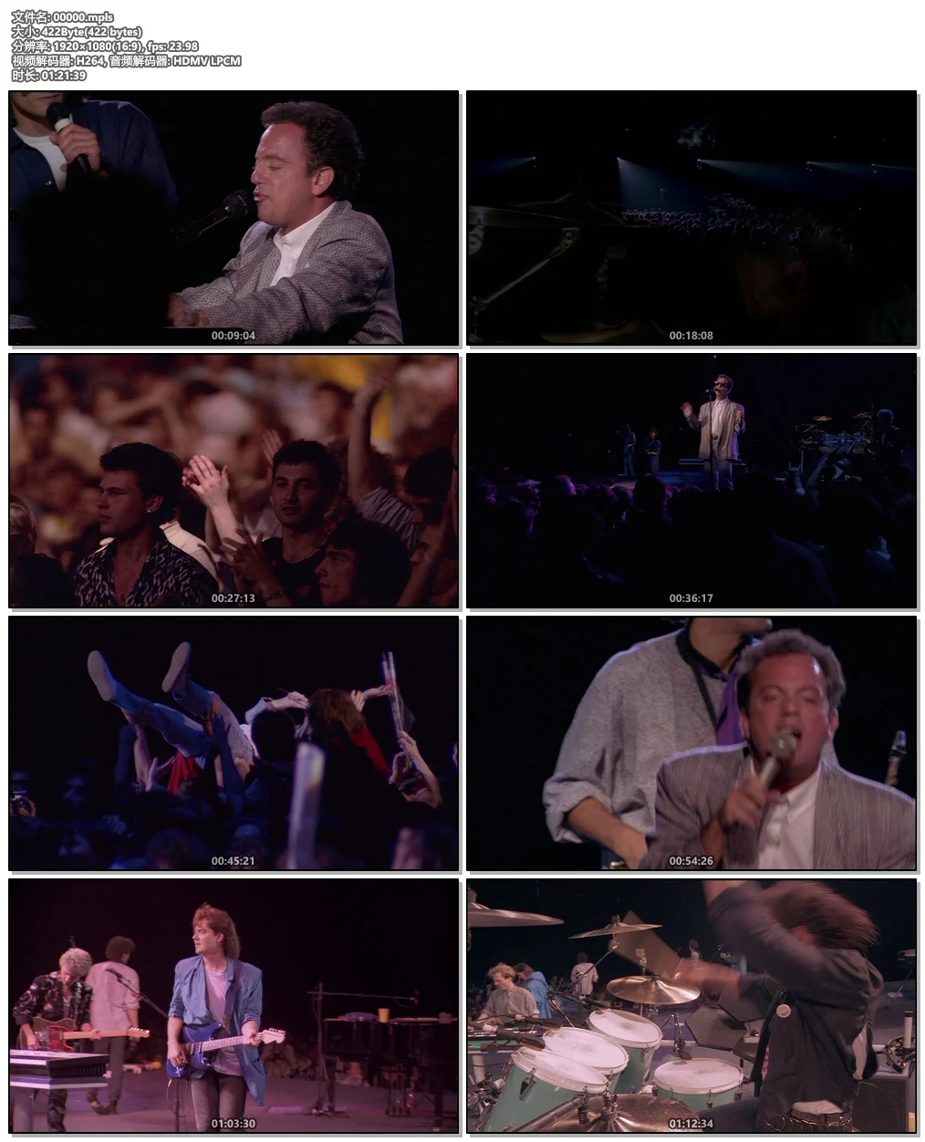 图片[6]-比利·乔尔 Billy Joel – Live at Yankee Stadium June 22 & 23, 1990 (2022) Blu-ray 1080p AVC Dolby TrueHDAtmos 7.1《BDISO 27.8GB》-蓝光演唱会资源网