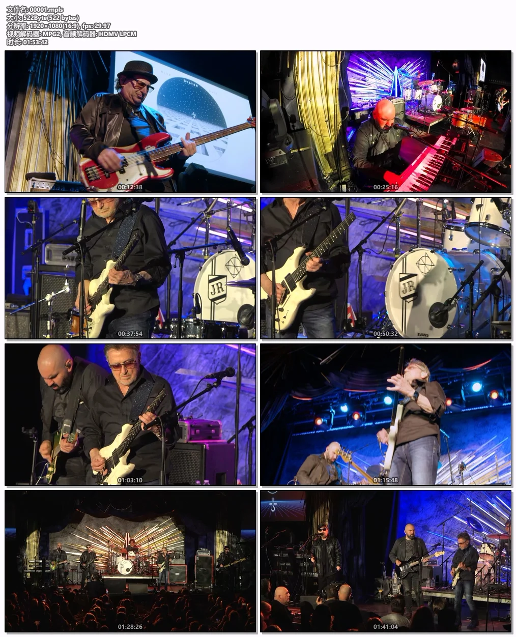 图片[6]-蓝牡蛎 Blue Oyster Cult – 50th Anniversary (Live In NYC First Night) 2023 [BDMV 21.8GB]-蓝光演唱会资源网