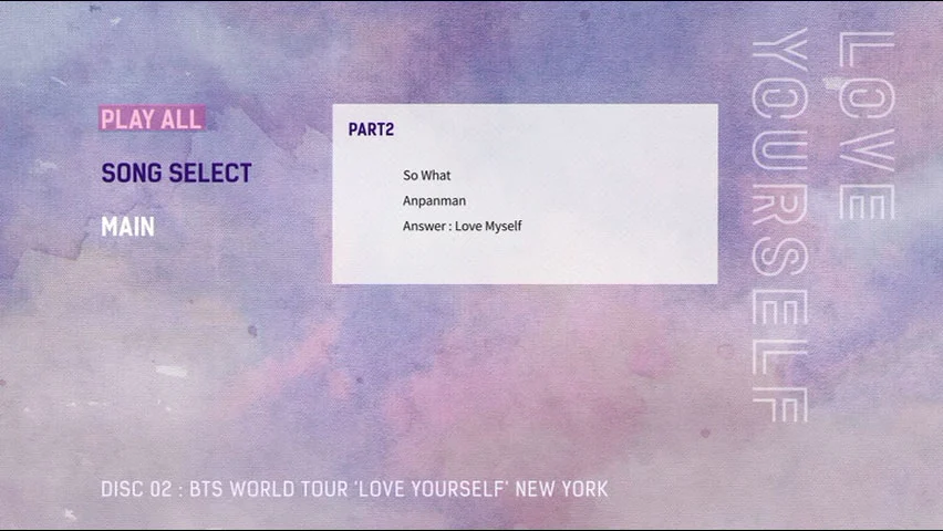 图片[3]-BTS 방탄소년단 – BTS WORLD TOUR \’LOVE YOURSELF\’ NEW YORK 2019 [2DVD ISO 11.1GB]-蓝光演唱会资源网