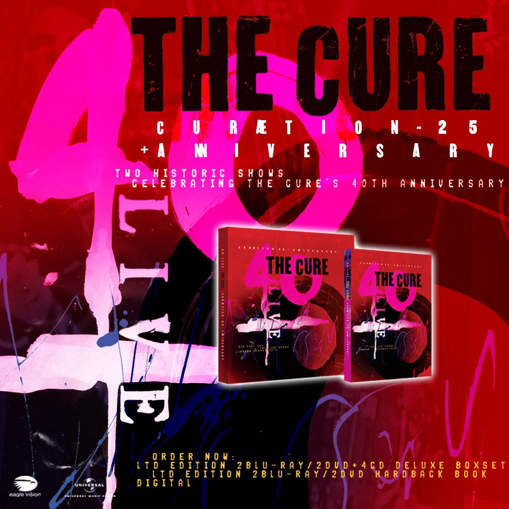 治疗乐队 The Cure – 40 Live – Curætion 25 Anniversary 2019《BDMV 2BD 83.8GB》-蓝光演唱会资源网