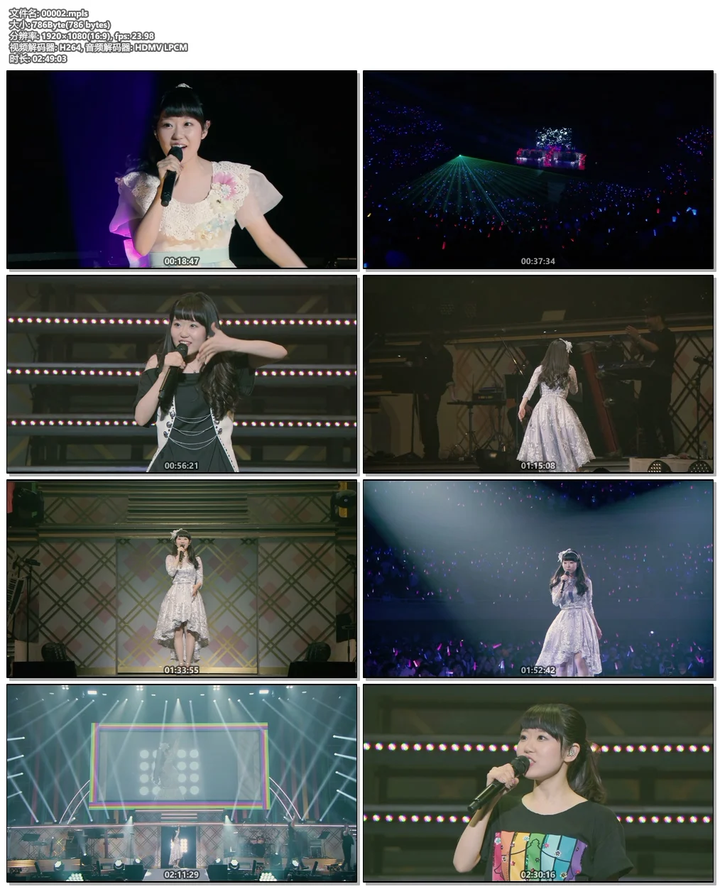 图片[6]-東山奈央 2018 1st LIVE 「Rainbow」at 日本武道館《BDISO 44.6G》-蓝光演唱会资源网