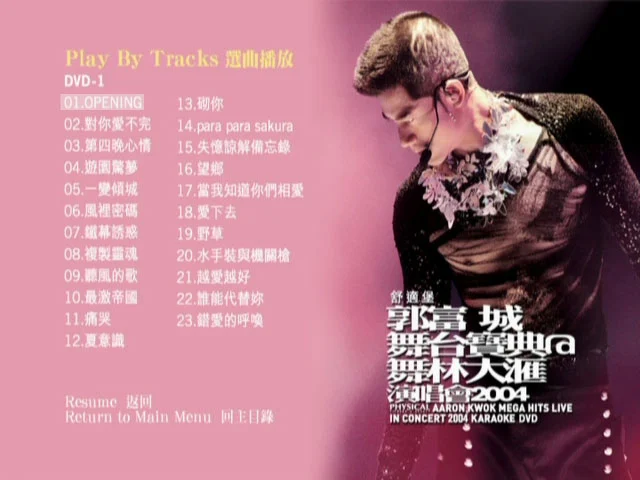 图片[3]-郭富城 – 2004舞台宝典@舞林大汇 演唱会 Karaoke 卡拉OK《2DVD ISO 12.4G》-蓝光演唱会资源网