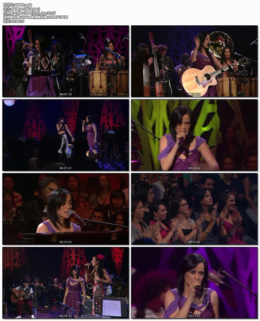 图片[6]-胡丽叶塔·凡内加丝 Julieta Venegas – MTV Unplugged Live 2008 [BDMV 20.6GB]-蓝光演唱会资源网