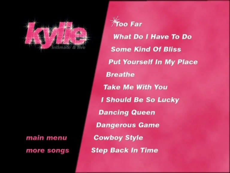 图片[2]-凯莉·米洛 Kylie Minogue – Intimate And Live 1998 [DVD ISO 7.12GB]-蓝光演唱会资源网