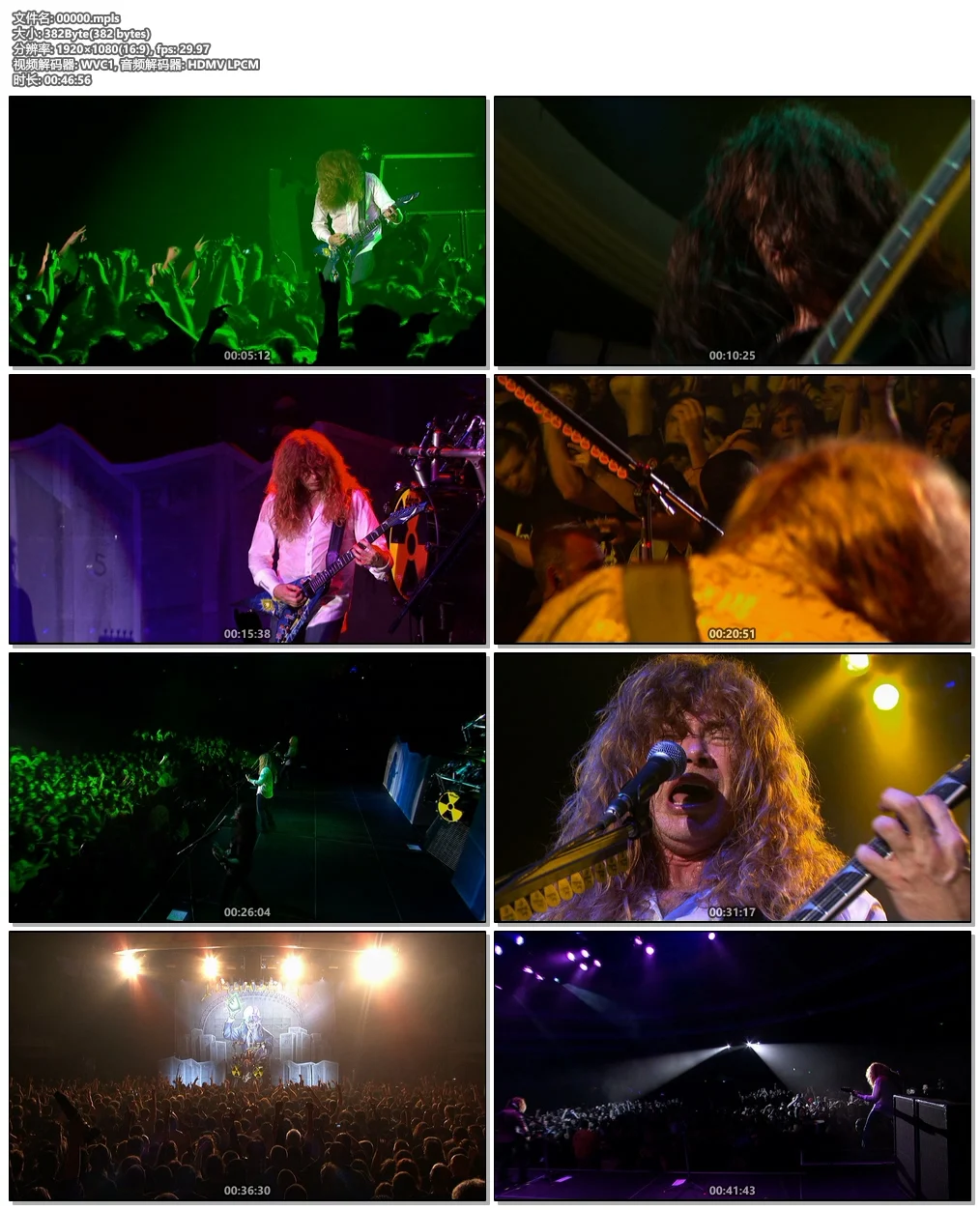 图片[5]-Megadeth: Rust In Peace Live 2010 Blu-ray VC-1 1080i DTS-HD MA 5.1《BDMV 20.8G》-蓝光演唱会资源网