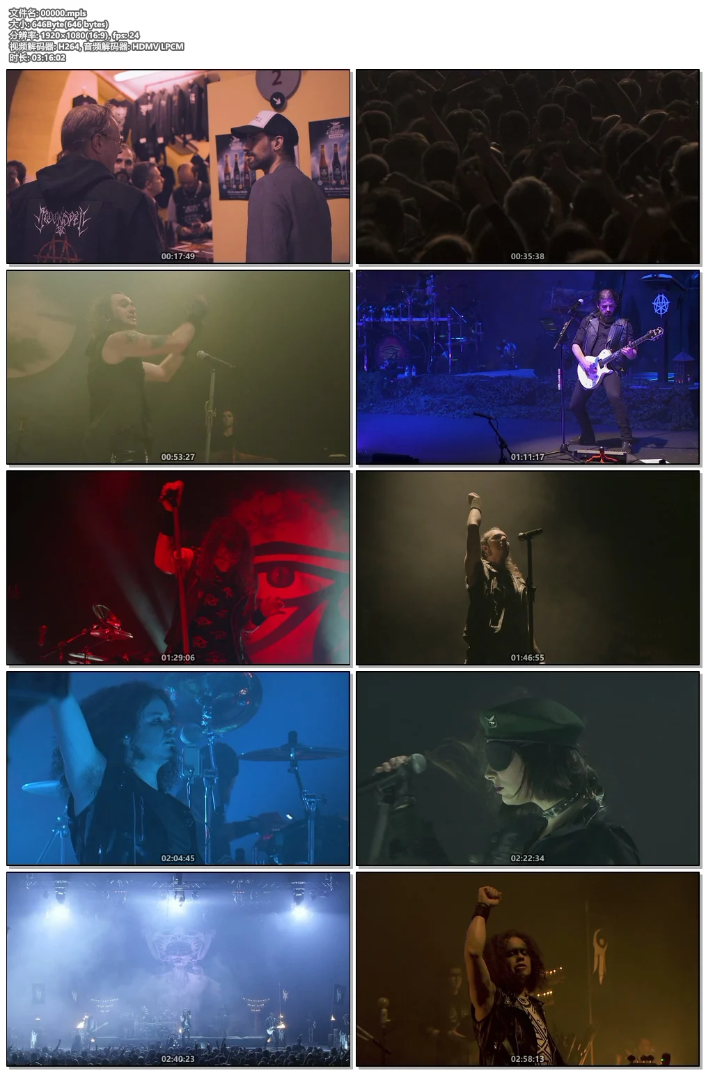 图片[6]-寒月魔咒 葡萄牙哥特金属 Moonspell – From Down Below Live 80 Meters Deep 2022《BDISO 35.8GB》-蓝光演唱会资源网