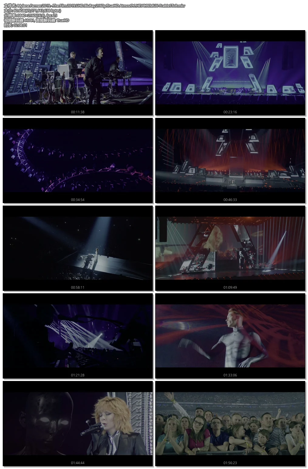 图片[7]-米莲·法莫 Mylene Farmer – Les Clips L\’intégrale 1999-2020 [BDMV 2BD 68.2GB]-蓝光演唱会资源网