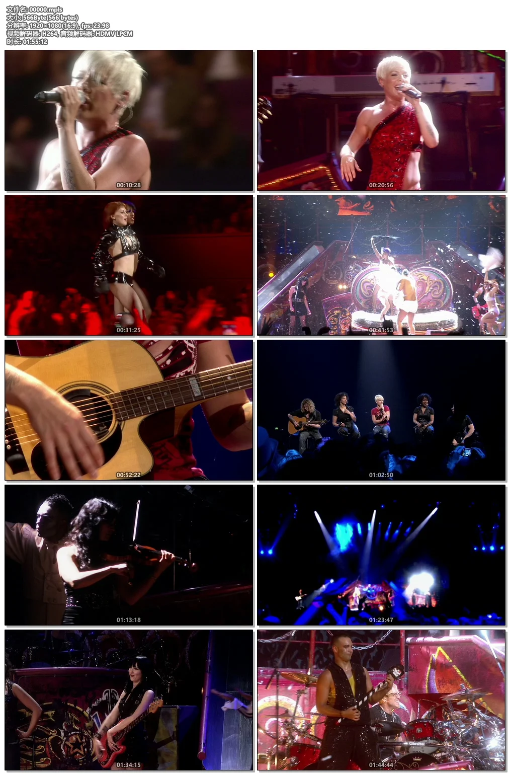 图片[6]-红粉佳人 Pink 摇滚游乐园 澳洲演唱会 Pink Funhouse Tour Live in Australia 2009《ISO 41.6G》-蓝光演唱会资源网