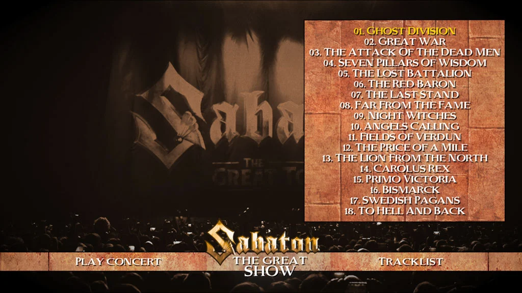 图片[3]-Sabaton – Swedish Empire Live 2012 2x Blu-ray AVC 720p DTS-HD MA 5 1《BDMV 2BD 66.6G》-蓝光演唱会资源网