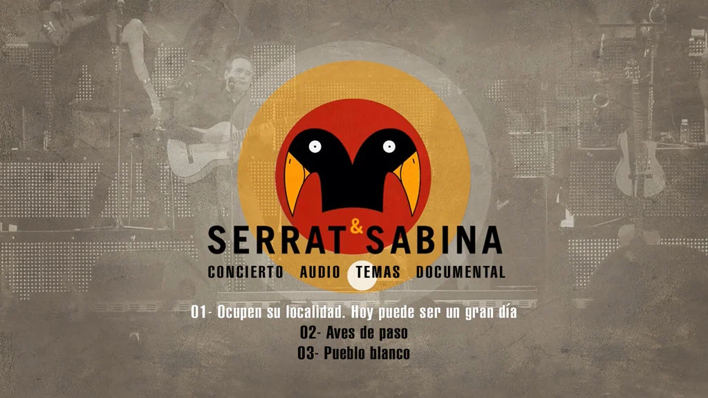 图片[2]-Serrat & Sabina – Dos Pájaros De Un Tiro 2007 [BDMV 40.7GB]-蓝光演唱会资源网