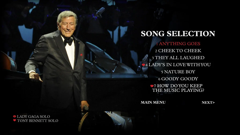 图片[2]-托尼·本内特 与 Lady Gaga 2014 现场演唱 Tony Bennett&Lady Gaga Cheek To Cheek Live 2014《ISO 22.1G》-蓝光演唱会资源网