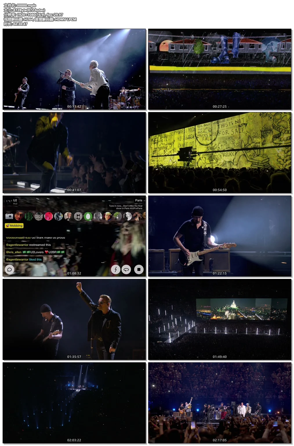 图片[6]-U2 – From The Sky Down 2011《BDMV 30.3G》-蓝光演唱会资源网