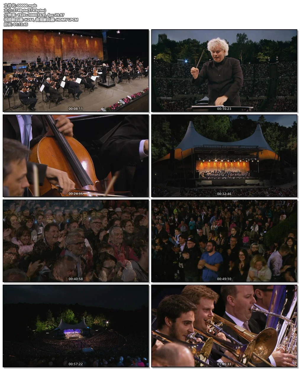 图片[6]-2015柏林爱乐温布尼音乐会 Waldbühne: 2015 – Lights, Camera, Action《BDMV 16.4G》-蓝光演唱会资源网
