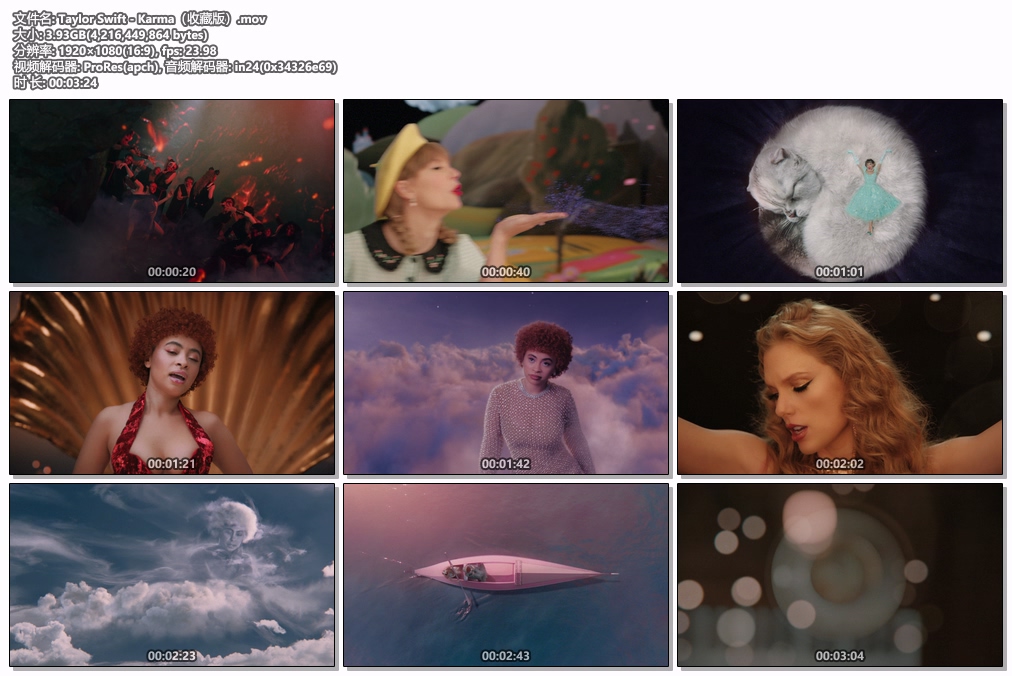 图片[2]-泰勒·斯威夫特 Taylor swift – Karma 1080P [ProRes MOV 3.93GB]-蓝光演唱会资源网