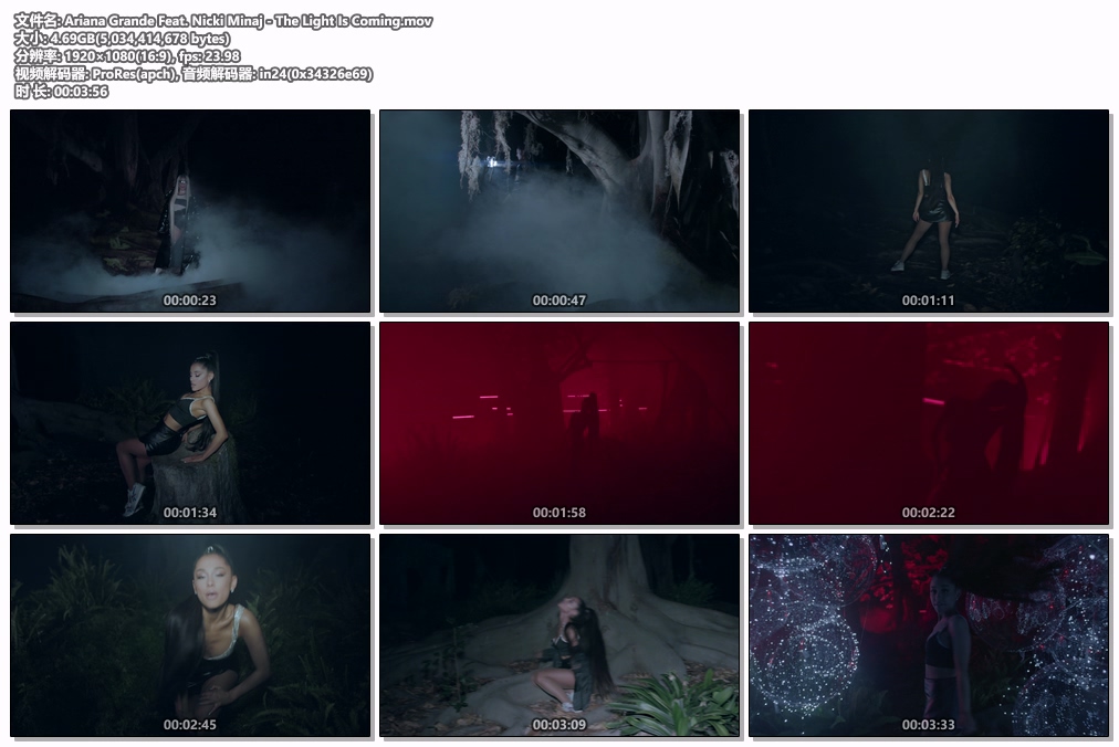 图片[2]-Ariana Grande Feat. Nicki Minaj – The Light Is Coming 1080P [PrpRes MOV 4.69GB]-蓝光演唱会资源网
