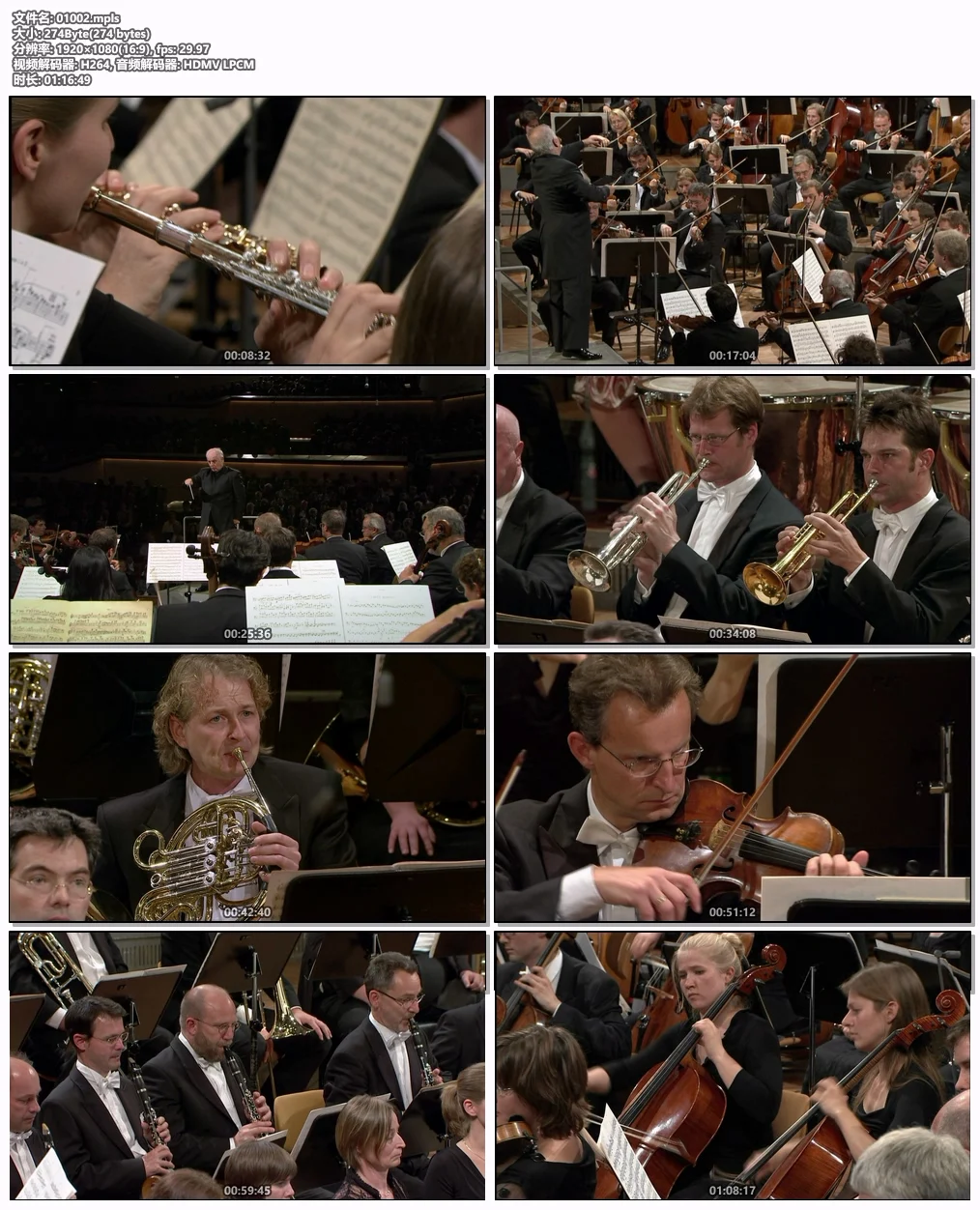 图片[10]-布鲁克纳成熟交响曲合集5-9 Anton Bruckner The Mature Symphonies Nos.5-9 巴伦博伊姆 柏林爱乐乐团 2010 [BDISO 5BD 97.7GB]-蓝光演唱会资源网