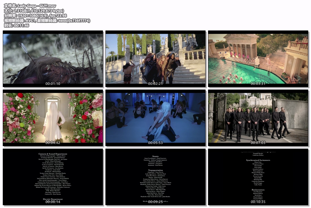 图片[2]-女神卡卡 Lady Gaga – GUY 1080P [ProRes MOV 1.31GB]-蓝光演唱会资源网