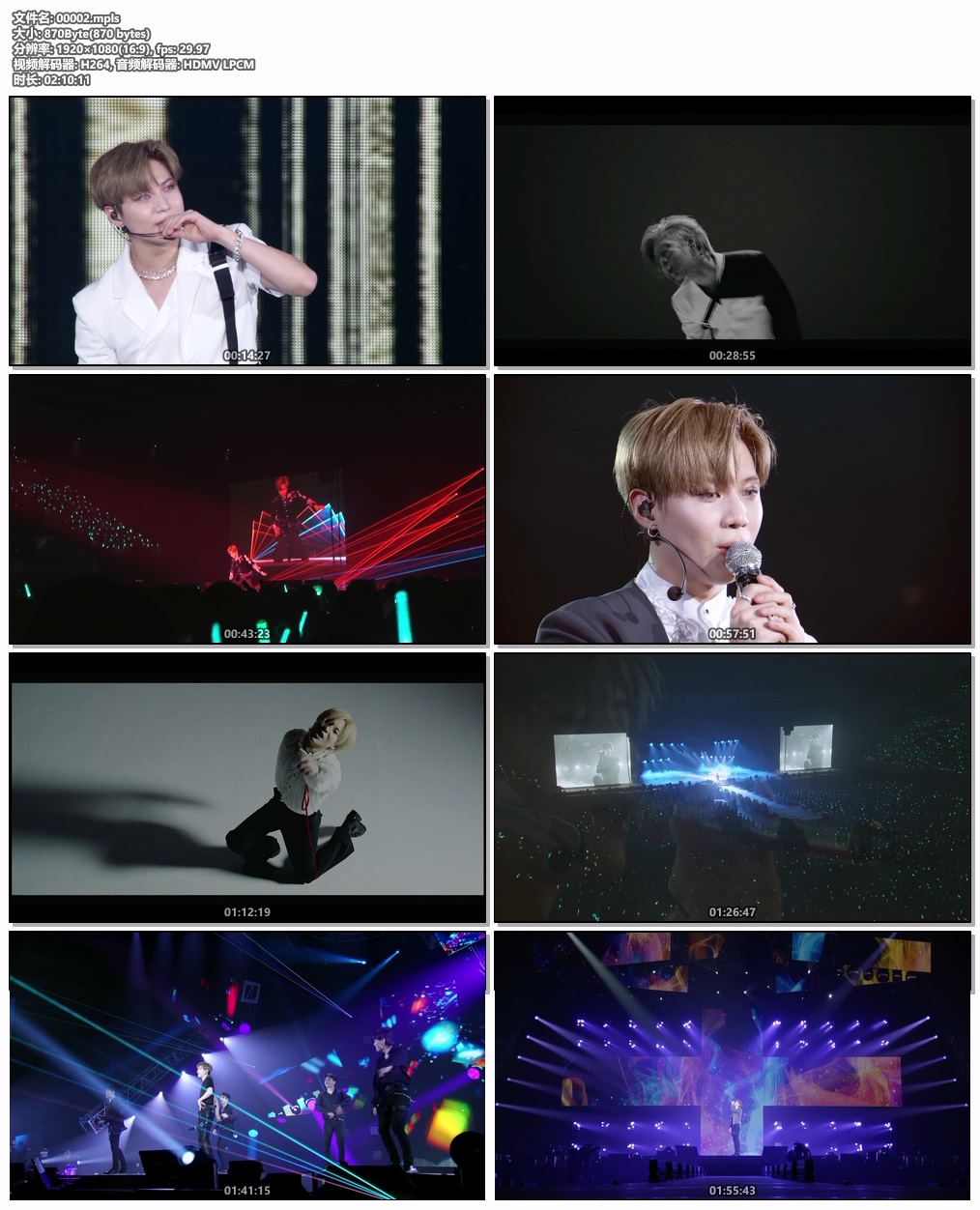 图片[6]-태민 Taemin – 2nd Concert [T1001101] in Japan 2019-2020 Countdown Live [2020.12.31] [BDMV 42.2GB]-蓝光演唱会资源网