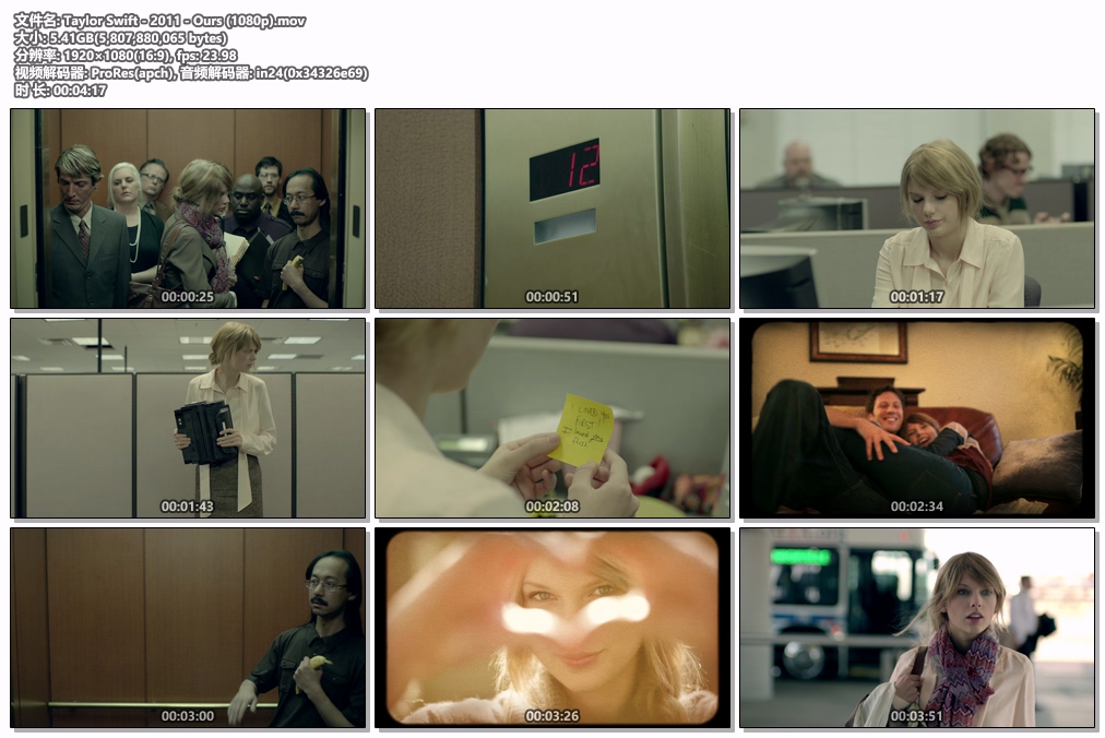 图片[2]-泰勒·斯威夫特 Taylor Swift  – Ours 2011 1080P [ProRes MOV 5.41GB]-蓝光演唱会资源网