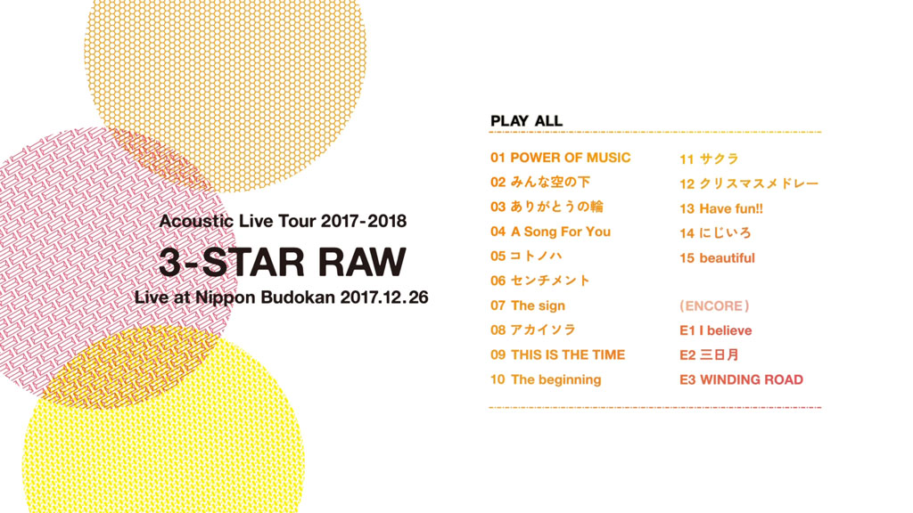 图片[2]-絢香 ayaka – Acoustic Live Tour 2017-2018 ～3-STAR RAW～ 2018 [BDISO 33.1GB]-蓝光演唱会资源网