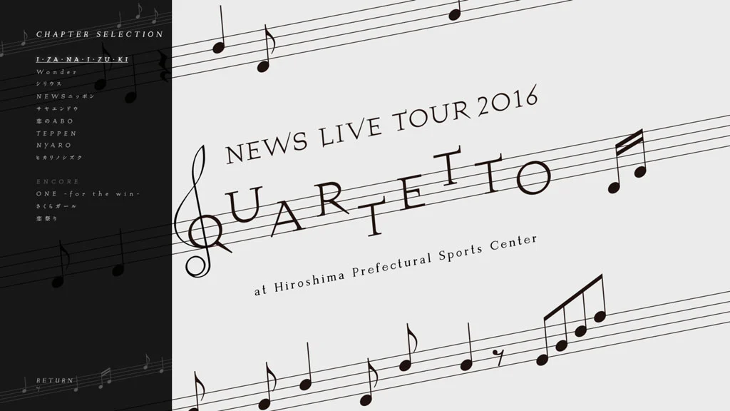图片[5]-NEWS – NEWS LIVE TOUR 2016 QUARTETTO [Limited Edition] [2016.12.14] [BDMV 4BD 98.4GB]-蓝光演唱会资源网