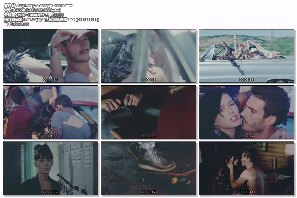 图片[2]-Katy Perry – Teenage Dream 1080P [ProRes MOV 4.76GB]-蓝光演唱会资源网