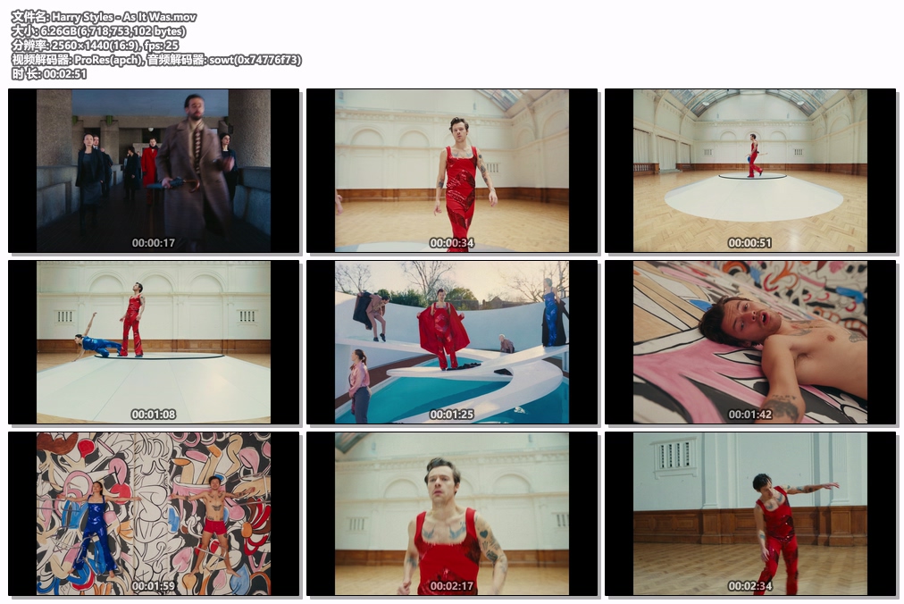 图片[2]-Harry Styles – As It Was [1440P 2K] [ProRes MOV 6.26GB]-蓝光演唱会资源网