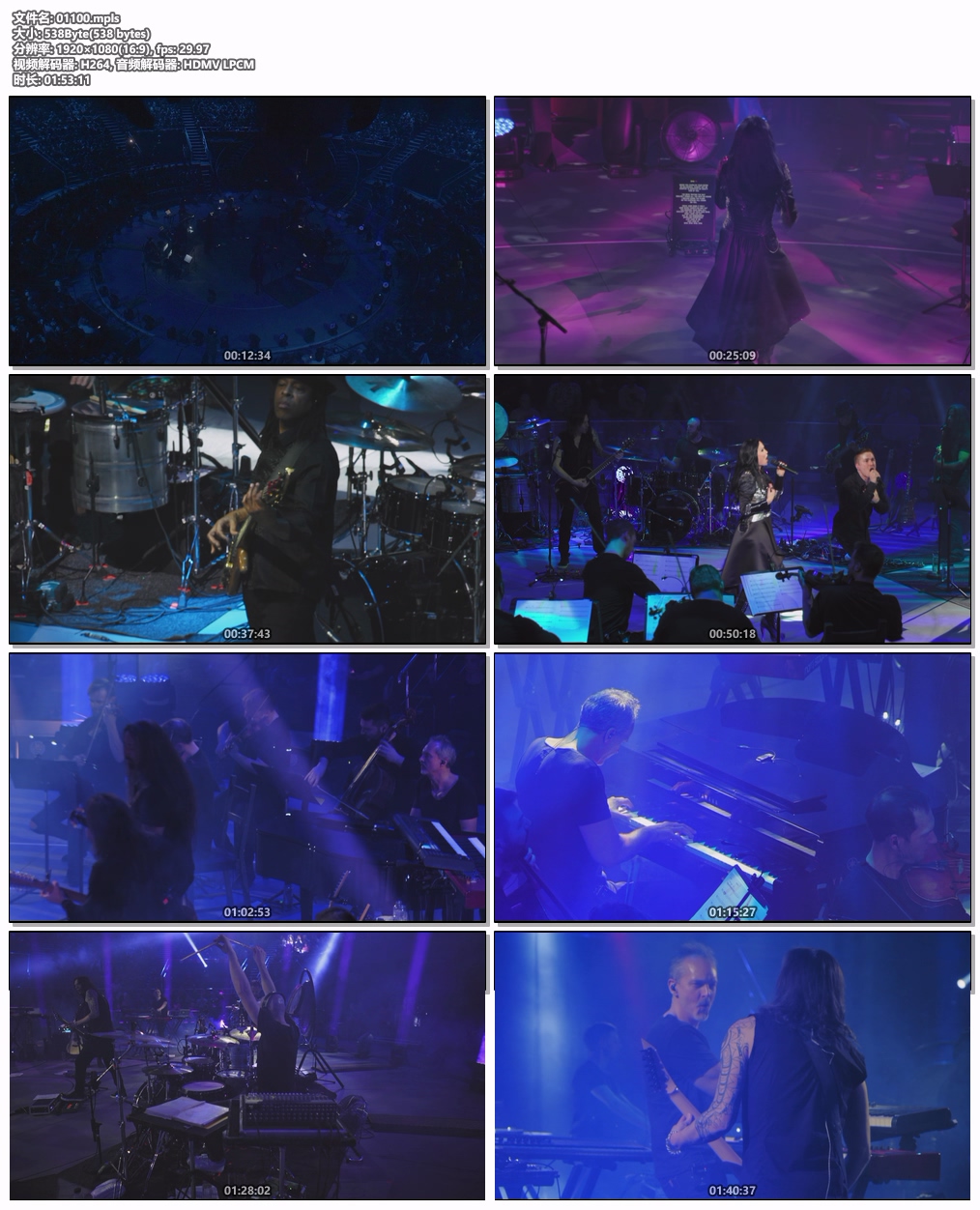 图片[6]-塔雅·图仑尼 Tarja – Circus Life 2020 (2025) Blu-Ray 1080i AVC DTS MA 5.1 [BDISO 23.3GB]-蓝光演唱会资源网