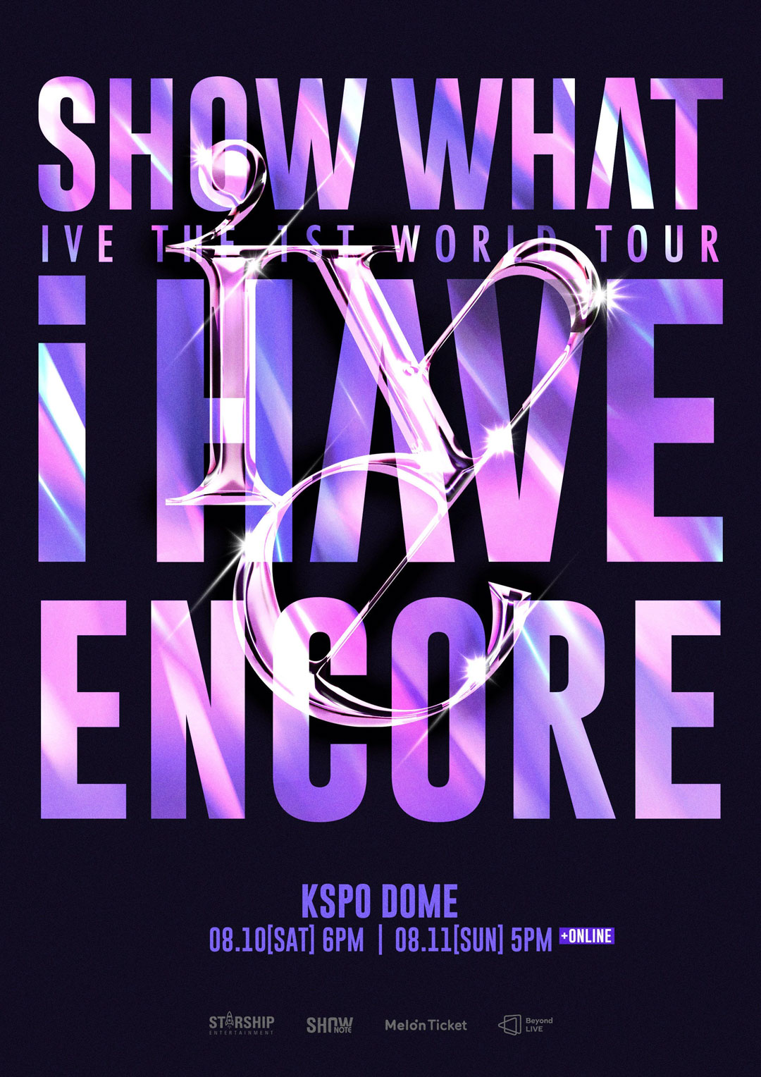 아이브 IVE – IVE THE 1ST WORLD TOUR [SHOW WHAT I HAVE – ENCORE] [2025.05.30] [BDISO 2BD 68GB]-蓝光演唱会资源网