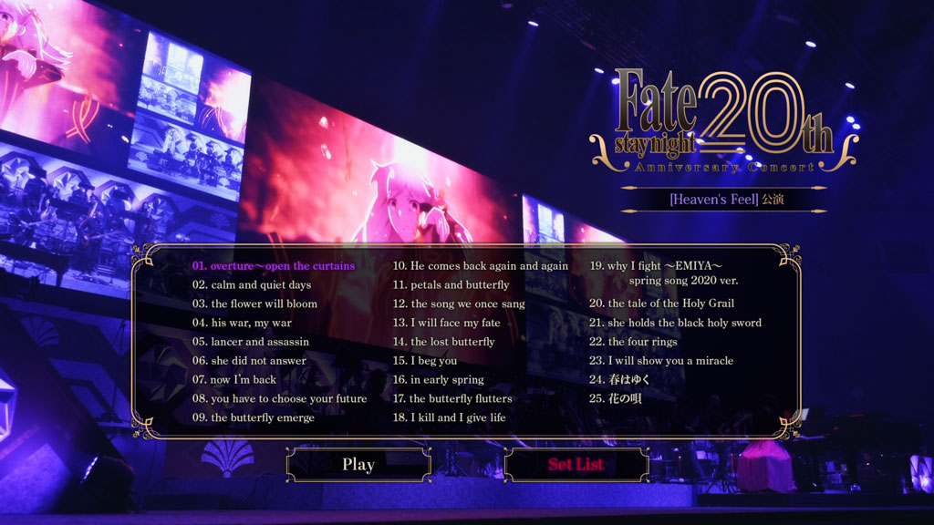 图片[2]-梶浦由記 – 「Fate／stay night」20周年記念「Fate／stay night [Heaven\’s Feel]」コンサート – CD+BD 2025 [BDMV 28GB]-蓝光演唱会资源网