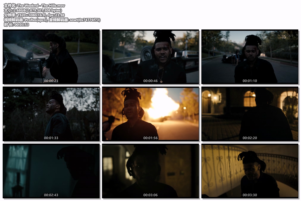 图片[2]-威肯 The Weeknd – The Hills 1080P [ProRes MOV 2.68GB]-蓝光演唱会资源网