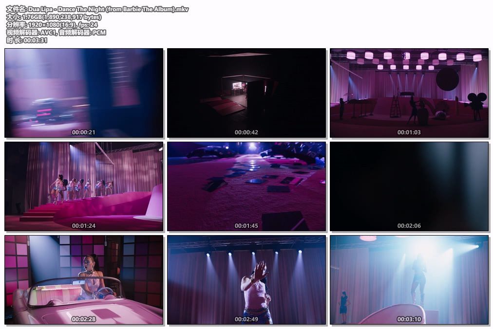 图片[2]-Dua Lipa – Dance The Night 1080P [WEB-DL MKV 1.76GB]-蓝光演唱会资源网