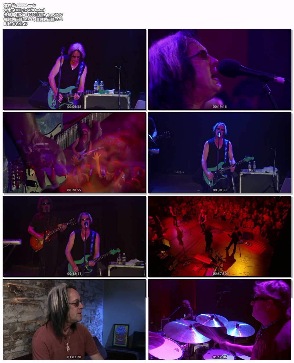 图片[6]-Todd Rundgren The Arena Tour Live 2008 BluRay 1080i AVC DD 2.0 [BDMV 32.6GB]-蓝光演唱会资源网