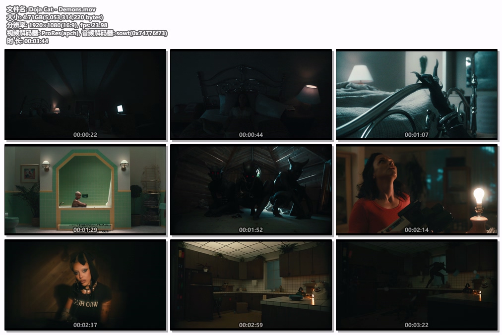 图片[2]-Doja Cat – Demons 1080P [ProRes MOV 4.71GB]-蓝光演唱会资源网