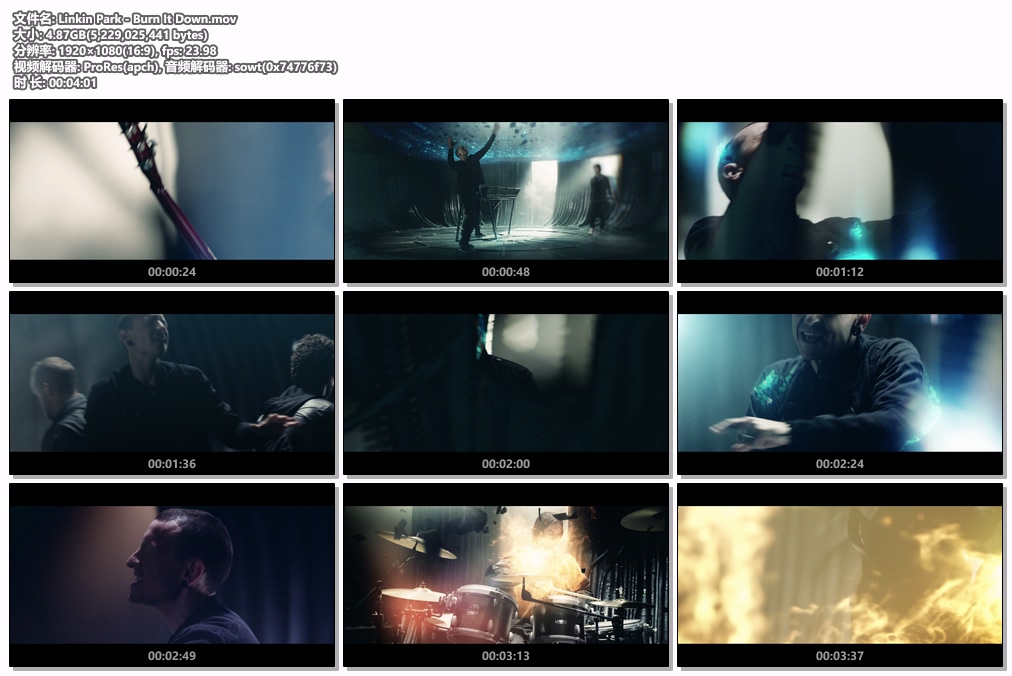 图片[2]-林肯公园 Linkin Park – Burn It Down 1080P [ProRes MOV 4.87GB]-蓝光演唱会资源网
