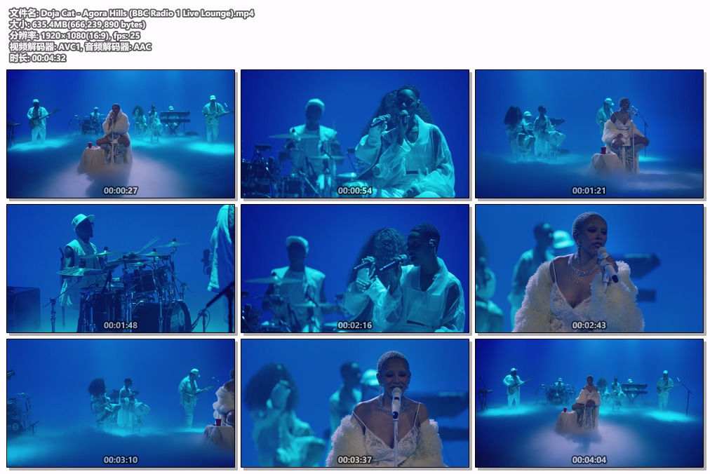 图片[2]-Doja Cat – Agora Hills (BBC Radio 1 Live Lounge) [WEB-DL MP4 635.4MB]-蓝光演唱会资源网