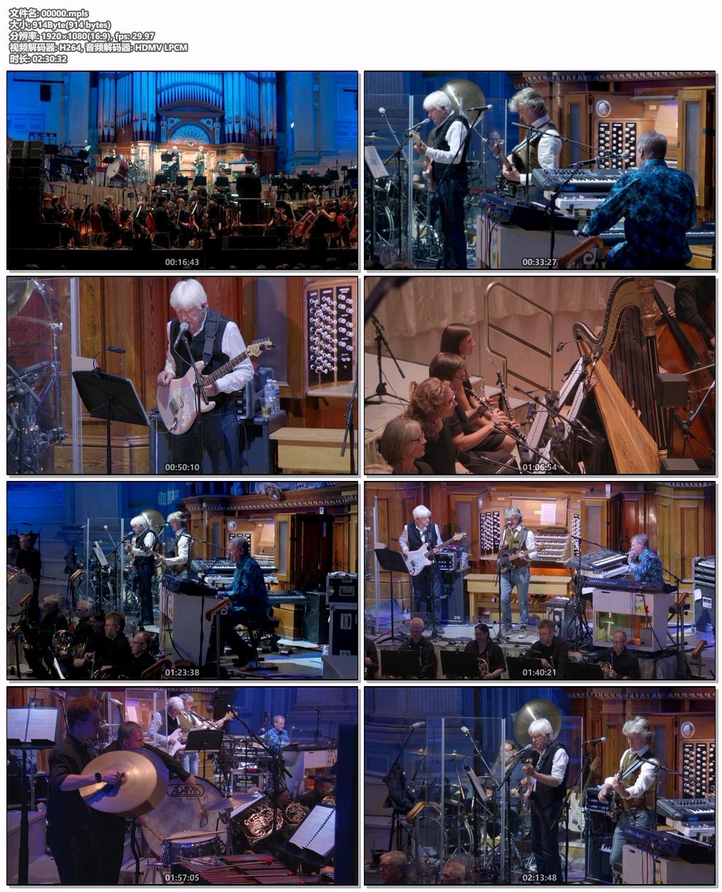 图片[6]-巴克莱·詹姆斯·哈斯特 John Lees Barclay James Harvest – Philharmonic! The Orchestral Concert 2024 [BDMV 40.5GB]-蓝光演唱会资源网