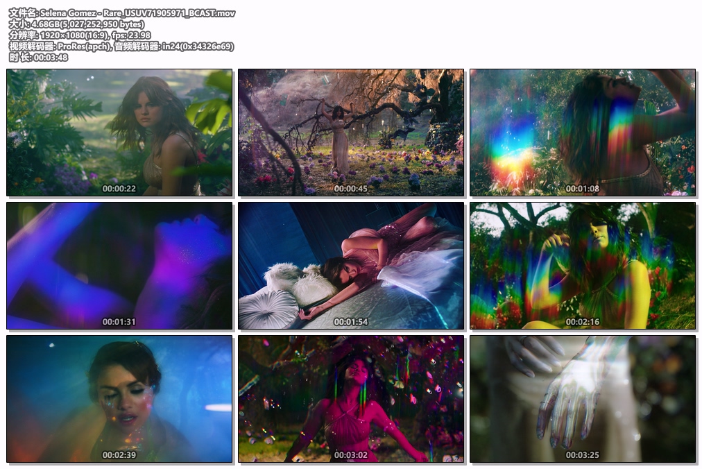 图片[2]-赛琳娜·戈麦斯 Selena Gomez – Rare 1080P [ProRes MOV 4.68GB]-蓝光演唱会资源网