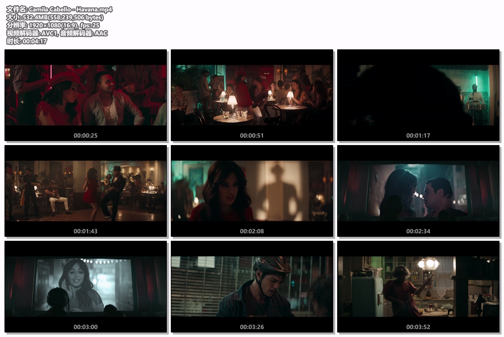 图片[2]-Camila Cabello – Havana 1080P [WEB-DL MP4 532.4MB]-蓝光演唱会资源网