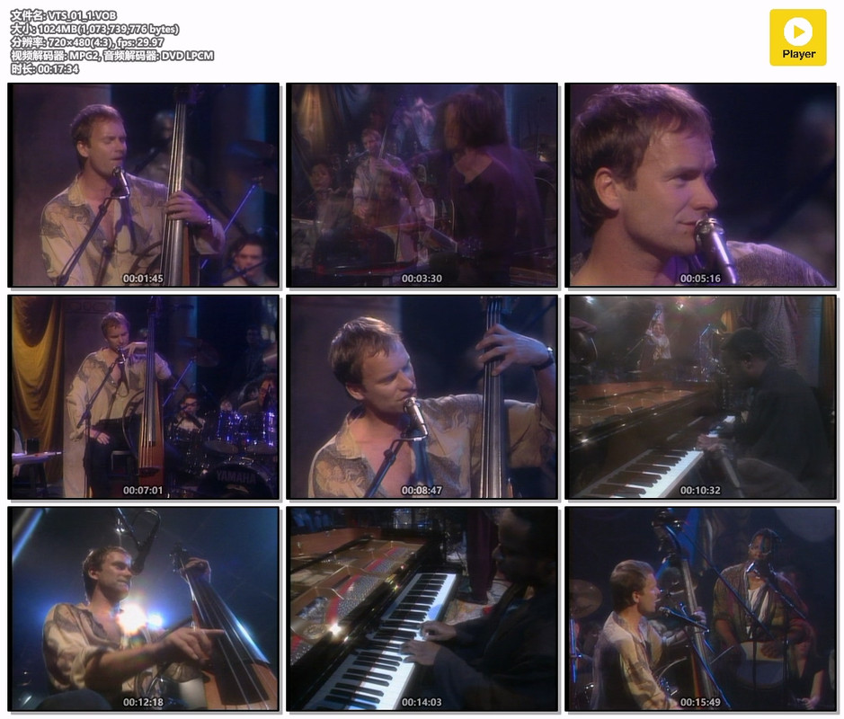 图片[4]-斯汀MTV不插电 Sting – Unplugged 1991 [DVD ISO 2.58GB]-蓝光演唱会资源网