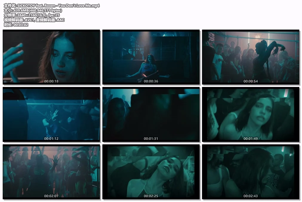 图片[2]-SICKOTOY feat. Roxen – You Don\’t Love Me [2160P 4K] [WEB-DL MP4 439.6MB]-蓝光演唱会资源网
