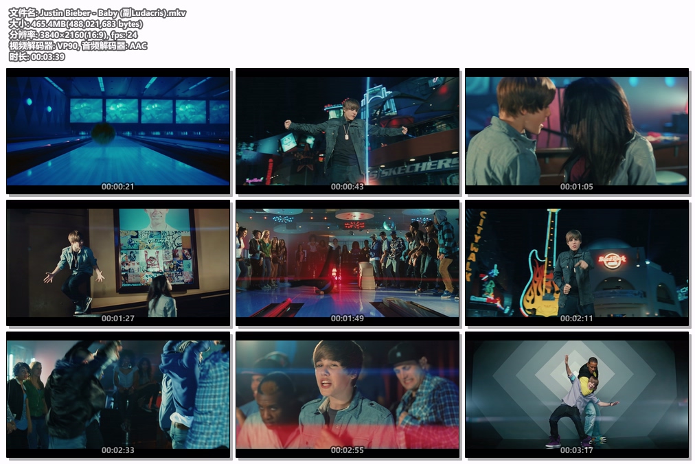 图片[2]-贾斯汀·比伯 Justin Bieber – Baby [2160P 4K] [WEB-DL MKV 465.4MB]-蓝光演唱会资源网