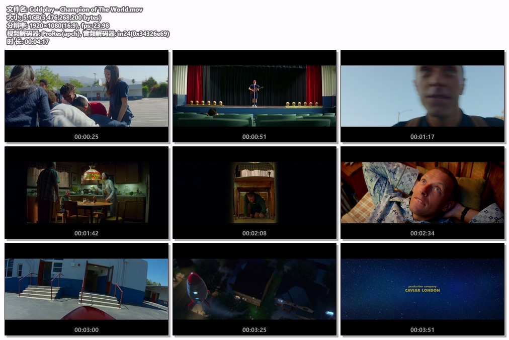 图片[2]-酷玩乐团 Coldplay – Champion of The World 1080P [ProRes MOV 5.1GB]-蓝光演唱会资源网