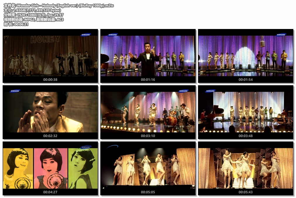 图片[2]-Wonder Girls – Nobody (English ver.) 1080p [Blu-Ray M2TS 1.65GB]-蓝光演唱会资源网